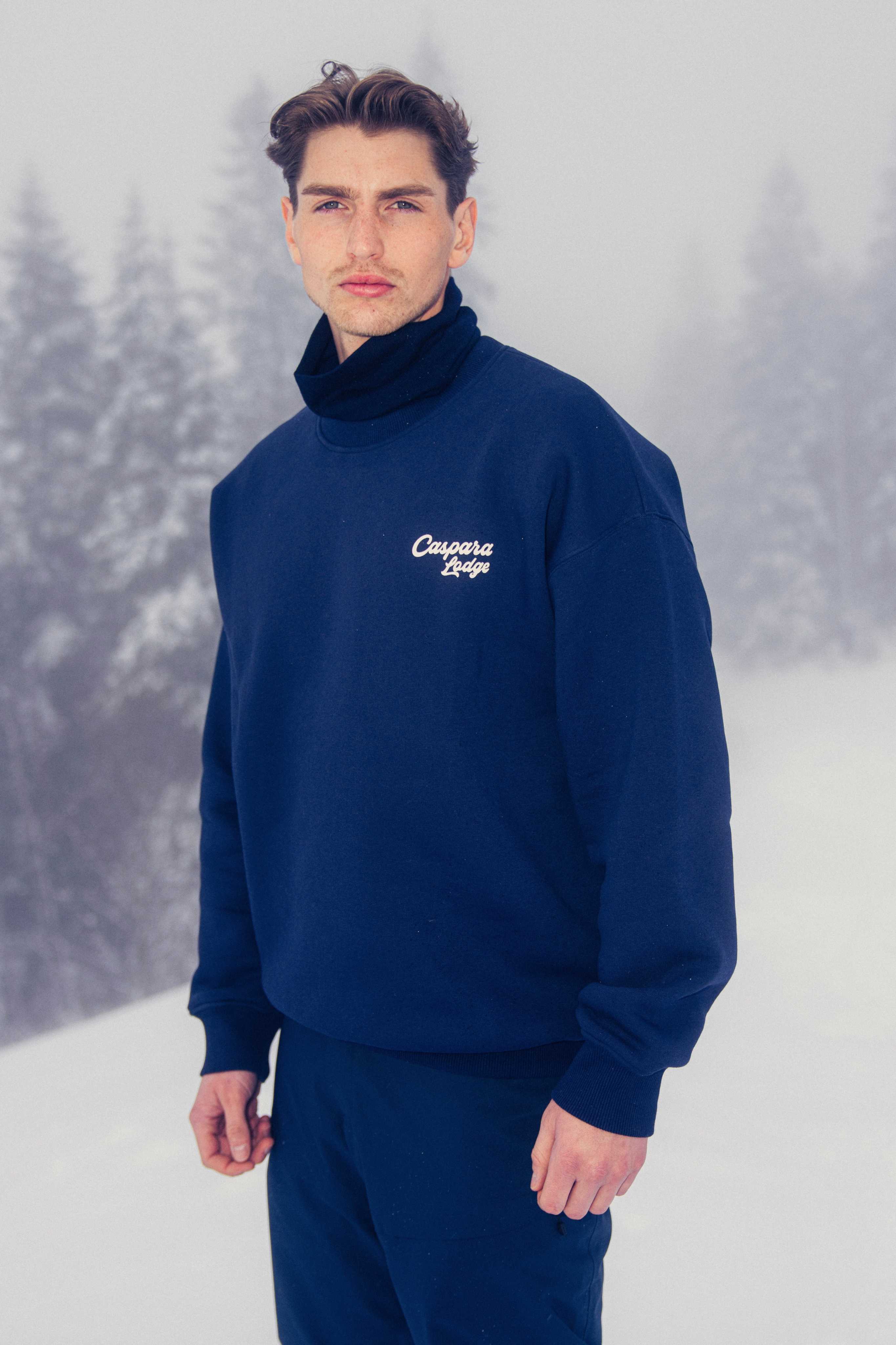LIMITED EDITION︱M. Lodge Crewneck - Navy